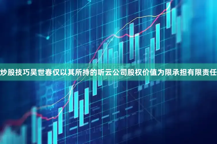 炒股技巧吴世春仅以其所持的听云公司股权价值为限承担有限责任