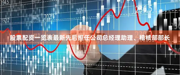 股票配资一览表最新先后担任公司总经理助理、稽核部部长