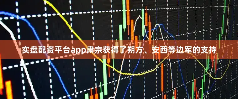实盘配资平台app肃宗获得了朔方、安西等边军的支持
